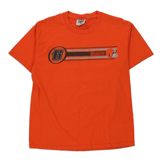 Vintage orange Cleveland Browns Lee Sport T-Shirt - mens large