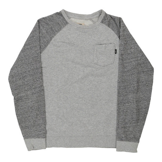 Vintage Vans Sweatshirt - XS Grey Cotton
