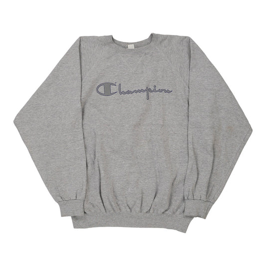 Vintage grey Champion Sweatshirt - mens xx-large