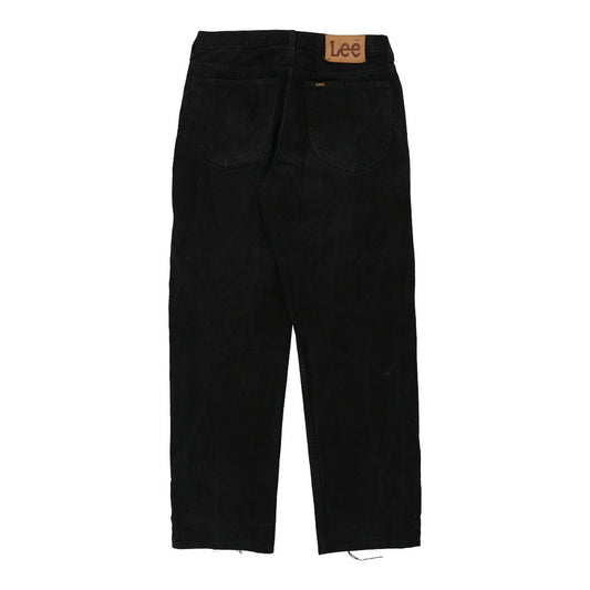 Vintage Lee Trousers - 31W UK 12 Black Cotton