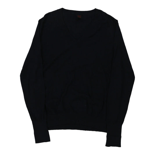 Vintage navy Stefanel Jumper - mens medium
