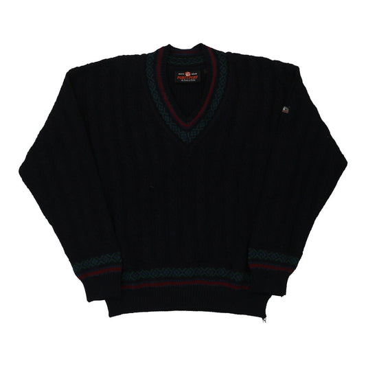 Vintage navy Port To Port Jumper - mens large