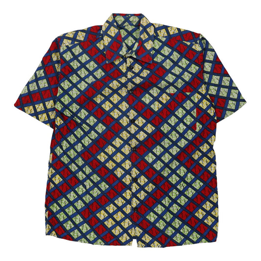 Vintage multicoloured Unbranded Patterned Shirt - mens large