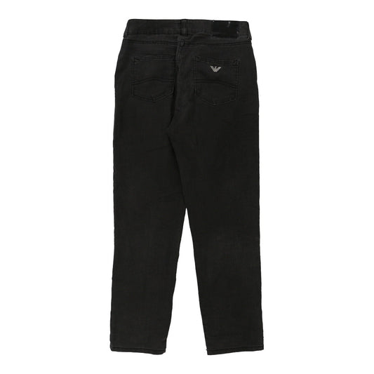 Vintage black Armani Jeans Jeans - womens 31" waist