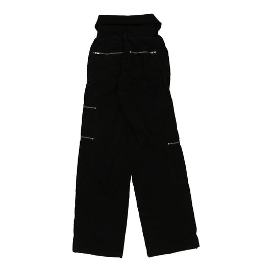 Vintage black Andy Cord Trousers - womens medium