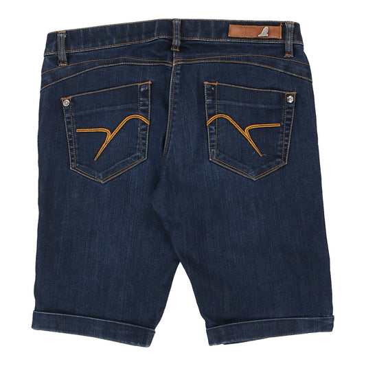 Vintage dark wash Puebla Denim Shorts - womens 28" waist