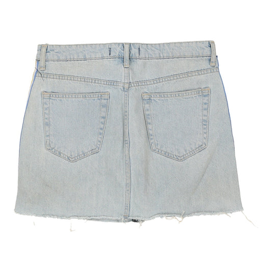 Vintage light wash Tally Weij Denim Skirt - womens 30" waist