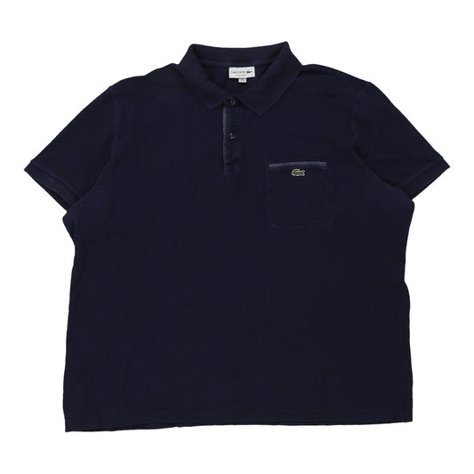 Vintage navy Lacoste Polo Shirt - mens xxx-large