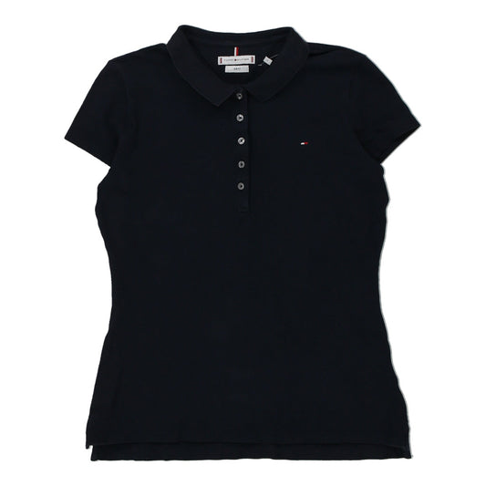 Vintage navy Tommy Hilfiger Polo Shirt - womens medium