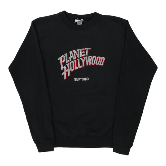 Vintage black Planet Hollywood Sweatshirt - mens small