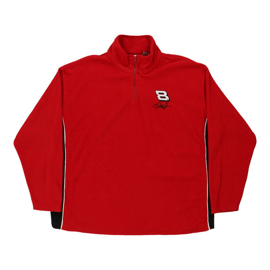 Vintage red Dale Jr. Winners Circle Fleece - mens x-large