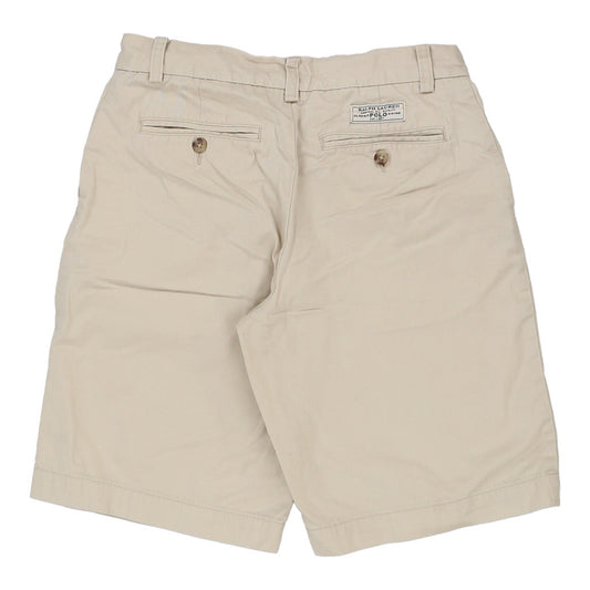 Vintage beige Age 16 Ralph Lauren Chino Shorts - boys 28" waist
