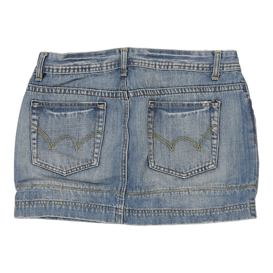 Vintage blue Unbranded Denim Skirt - womens medium