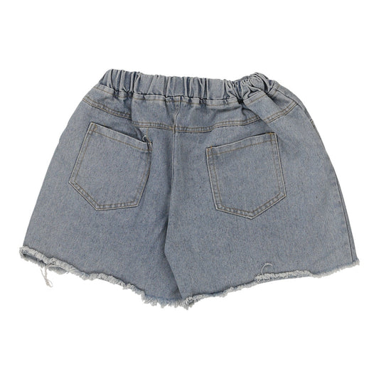 Vintage light wash Unbranded Denim Shorts - womens small
