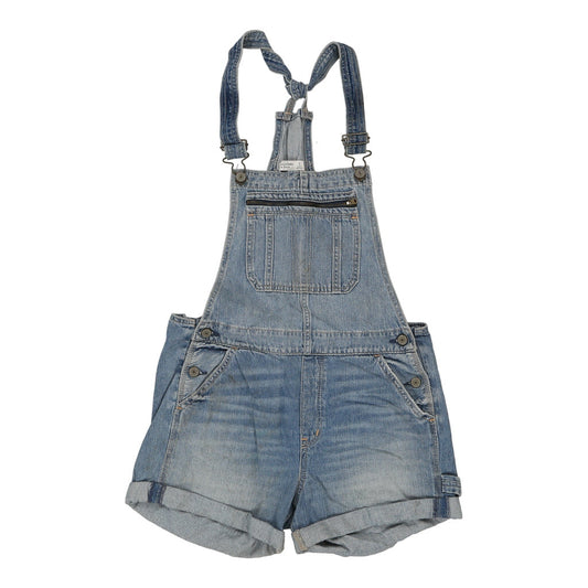 Vintage blue Unbranded Short Dungarees - womens medium