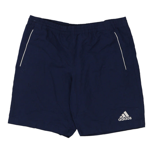 Vintage navy Adidas Sport Shorts - mens medium
