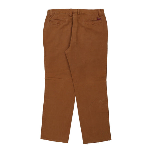 Vintage brown Carrera Trousers - mens 38" waist