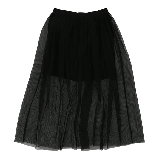 Vintage black Sisley Skirt - womens xx-large