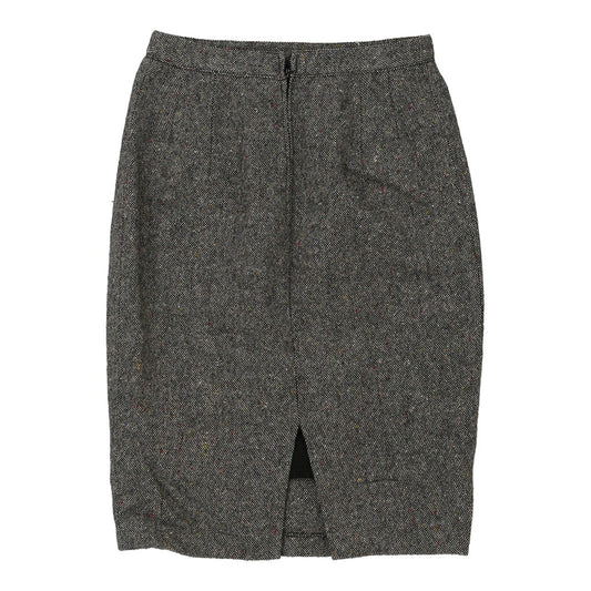 Vintage grey Luisa Spagnoli Skirt - womens 26" waist