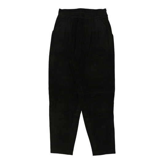 Vintage black Unbranded Trousers - womens 26" waist