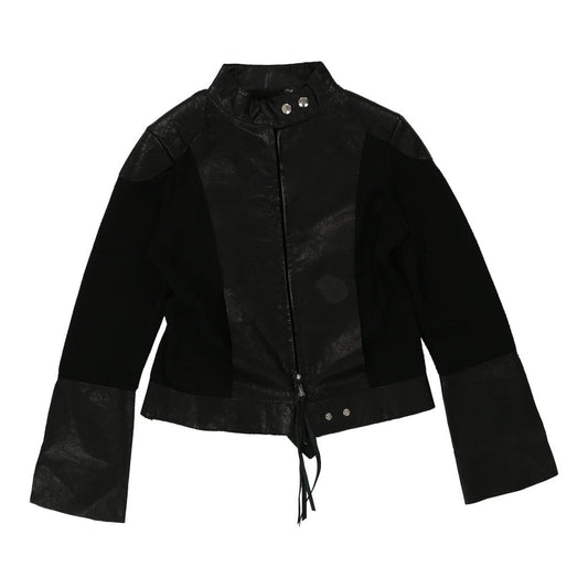 Vintage Vicolo Degli Amori Leather Jacket - Small Black Leather