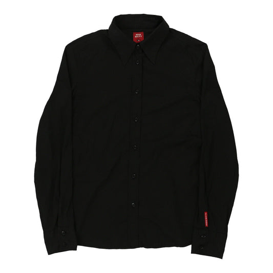 Vintage Miss Sixty Shirt - Large Black Cotton