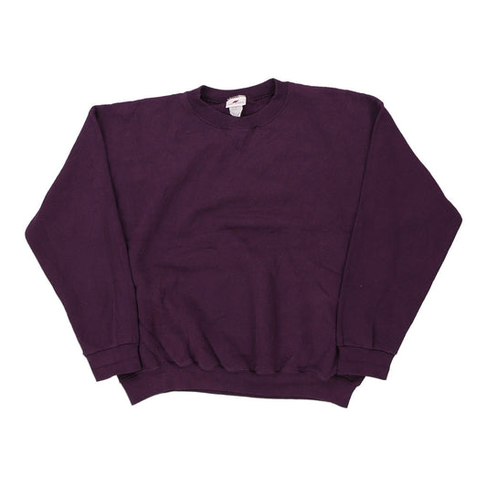 Vintage purple Made in USA Pro Spirit Sweatshirt - mens x-large