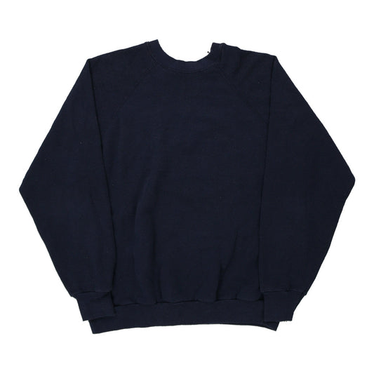 Vintage navy Made in USA Tultex Sweatshirt - mens x-large