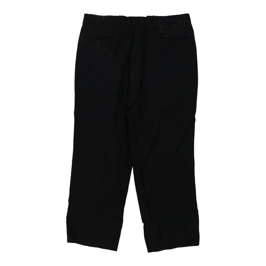 Vintage navy Unbranded Trousers - mens 37" waist