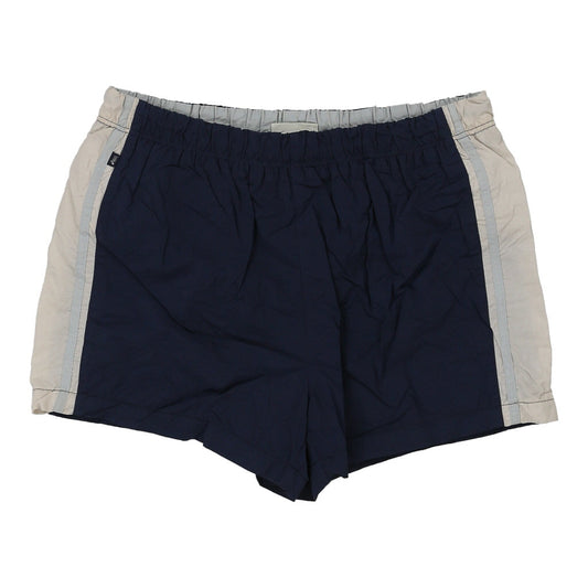 Vintage navy Asics Sport Shorts - mens medium