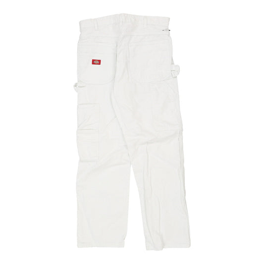 Vintage white Dickies Carpenter Trousers - mens 34" waist