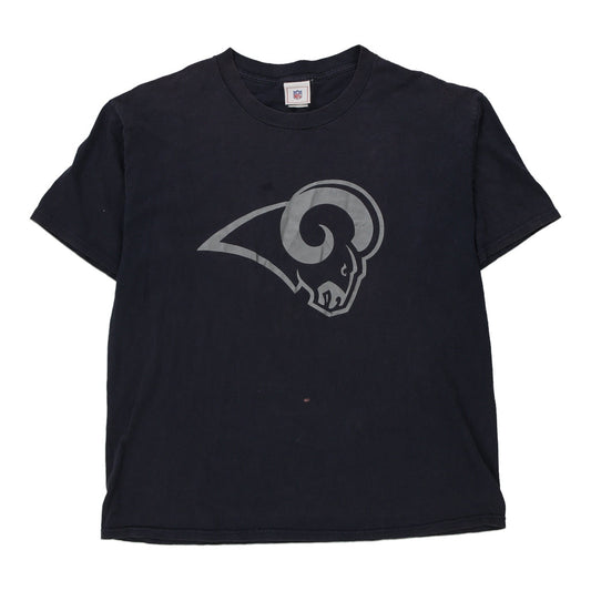 Vintage navy St. Louis Rams Nfl T-Shirt - mens xx-large