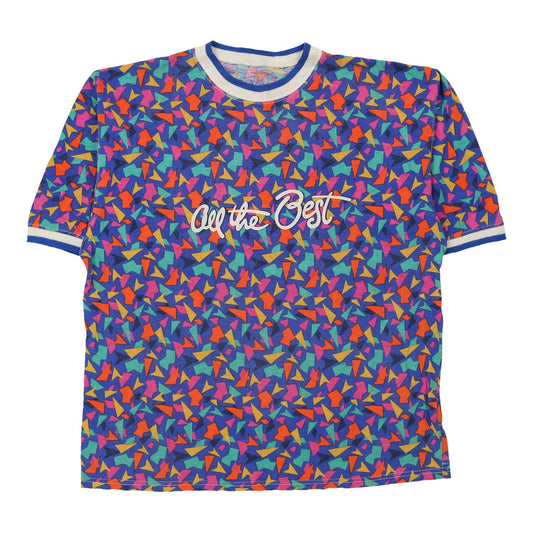 Vintage Unbranded T-Shirt - Medium Multicoloured Cotton