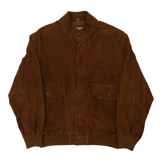 Vintage brown Vera Pelle Suede Jacket - mens large