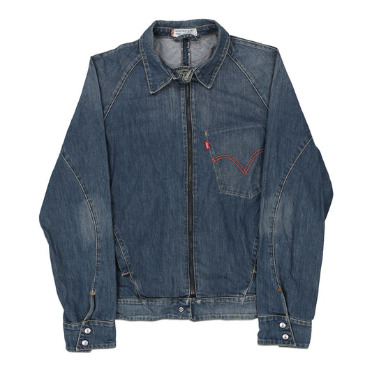 Vintage blue Engineered Levis Denim Jacket - womens large