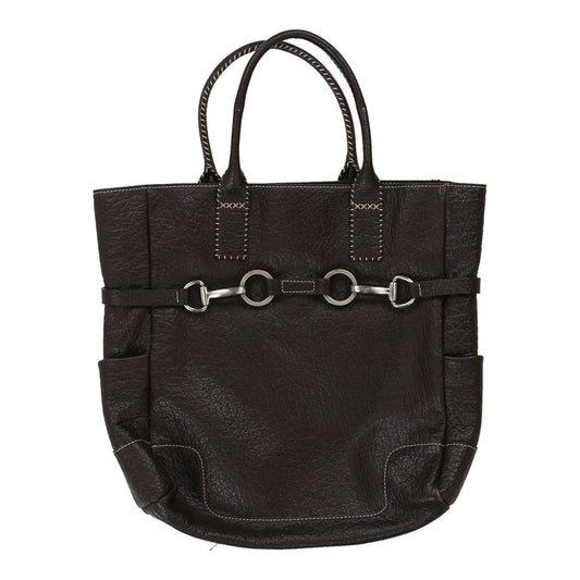 Vintage Falor Bag - No Size Brown Leather