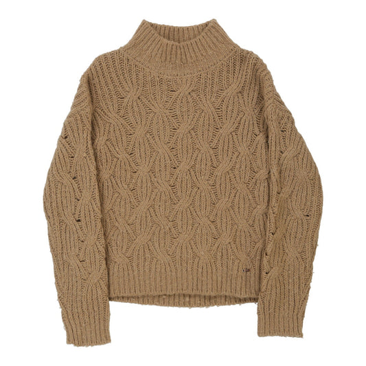 Vintage Cinque Jumper - Medium Beige Wool Blend
