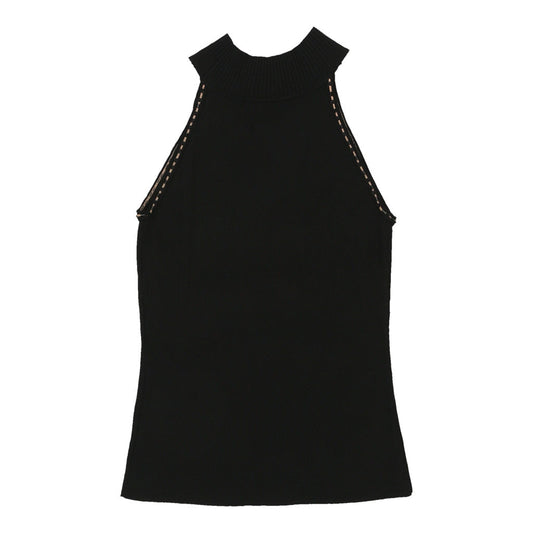 Vintage black Y2K Unbranded Top - womens small