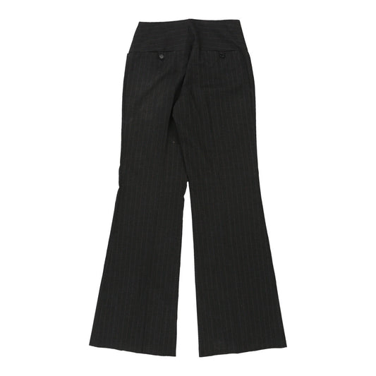 Vintage black Benetton Trousers - womens 28" waist