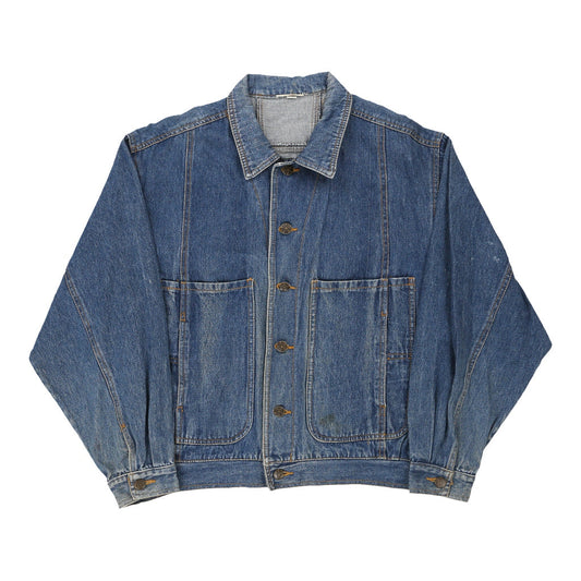 Vintage blue Y2K Unbranded Denim Jacket - womens medium
