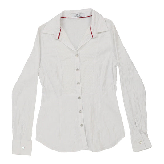 Vintage white Valentina'S Shirt - womens x-small