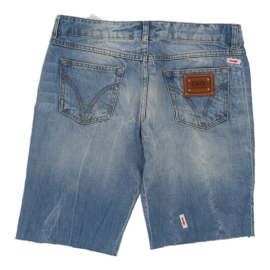 Dolce & Gabbana Denim Shorts - 32W UK 10 Blue Cotton