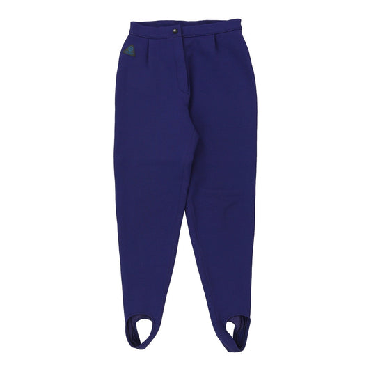 Vintage Colmar Ski Trousers - XS Blue Polyester