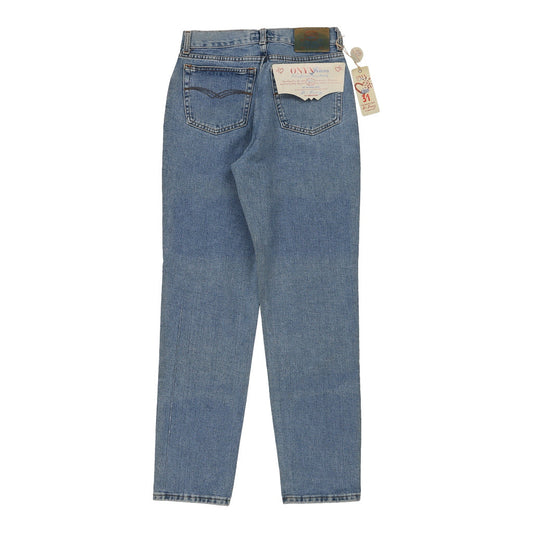 Vintage Onyx Jeans - 28W UK 10 Blue Cotton