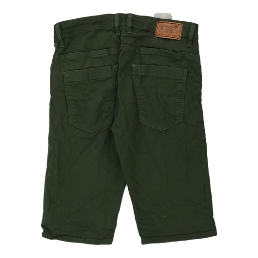 Vintage Diesel Shorts - 30W UK 10 Green Cotton