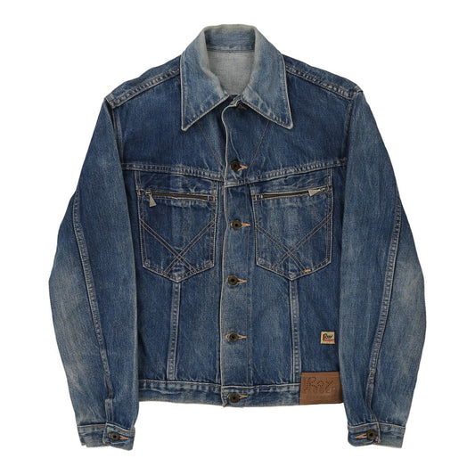 Vintage Roy Rogers Denim Jacket - Medium Blue Cotton