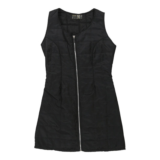 Vintage Unbranded Mini Dress - Small Black Polyester