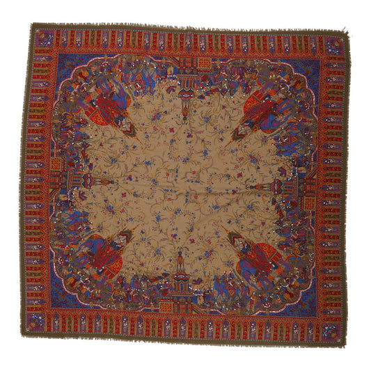 Vintage Unbranded Scarf - No Size Multicoloured Silk