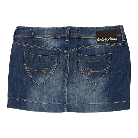Vintage blue Rifle Denim Skirt - womens 34" waist