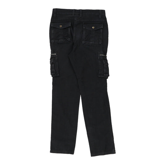 Vintage black Forex Cargo Trousers - mens 32" waist